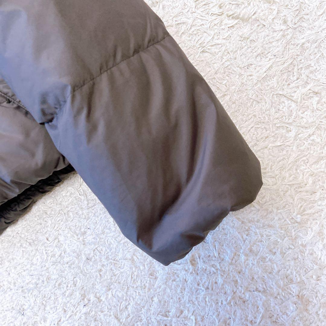 The Loft Labo ロフトラボ　ノーカラーダウンジャケット　チャコール