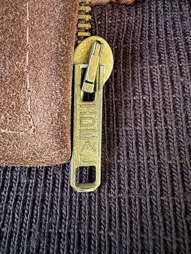 hiro　希少 80s Schott スエード ボンバージャケット 42