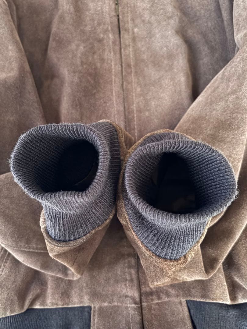 hiro　希少 80s Schott スエード ボンバージャケット 42