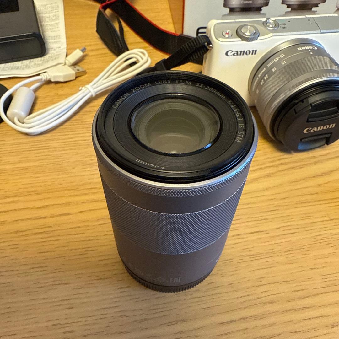 【美品】Canon EOS M10 ミラーレスカメラ フルセット