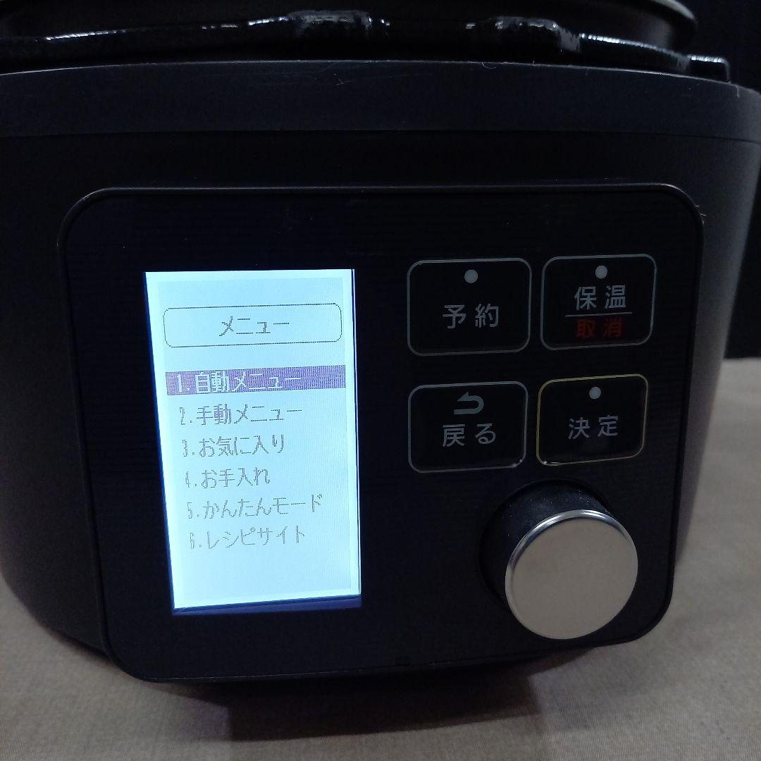 IRIS OHYAMA 電気圧力鍋 KPC-MA4-B 2021年製