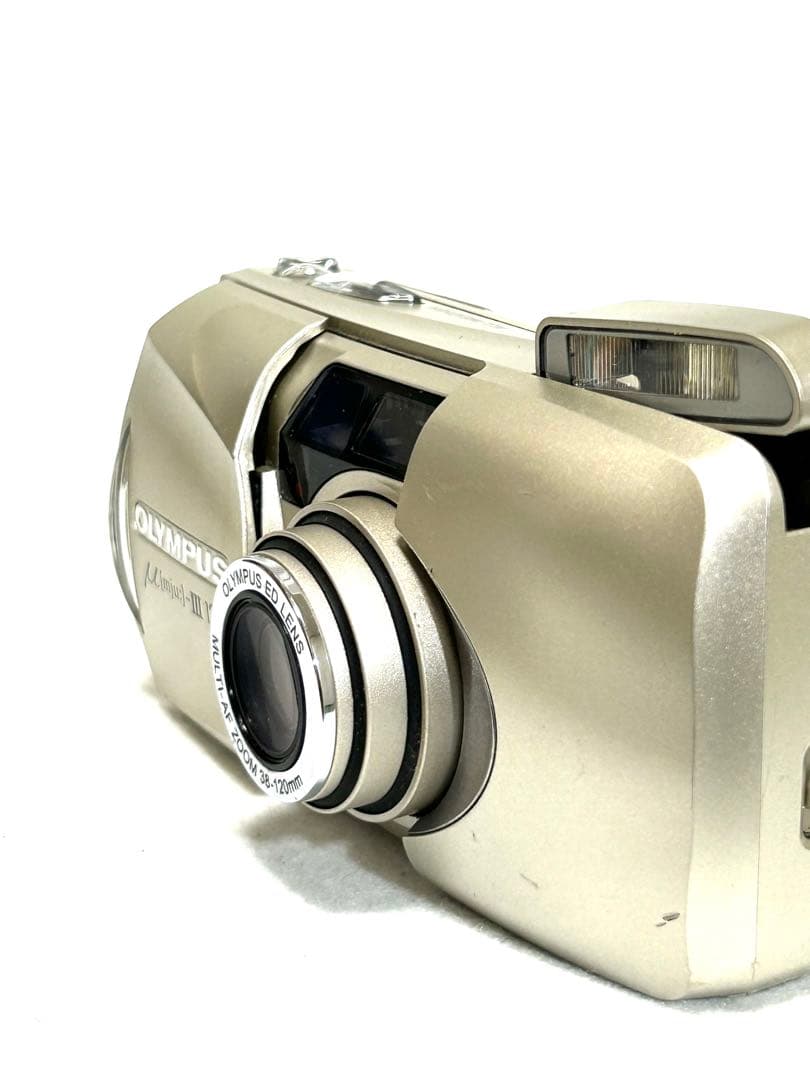 【完動品】Y-275 OLYMPUS μ【mju:】-Ⅲ 120 純正リモコン付