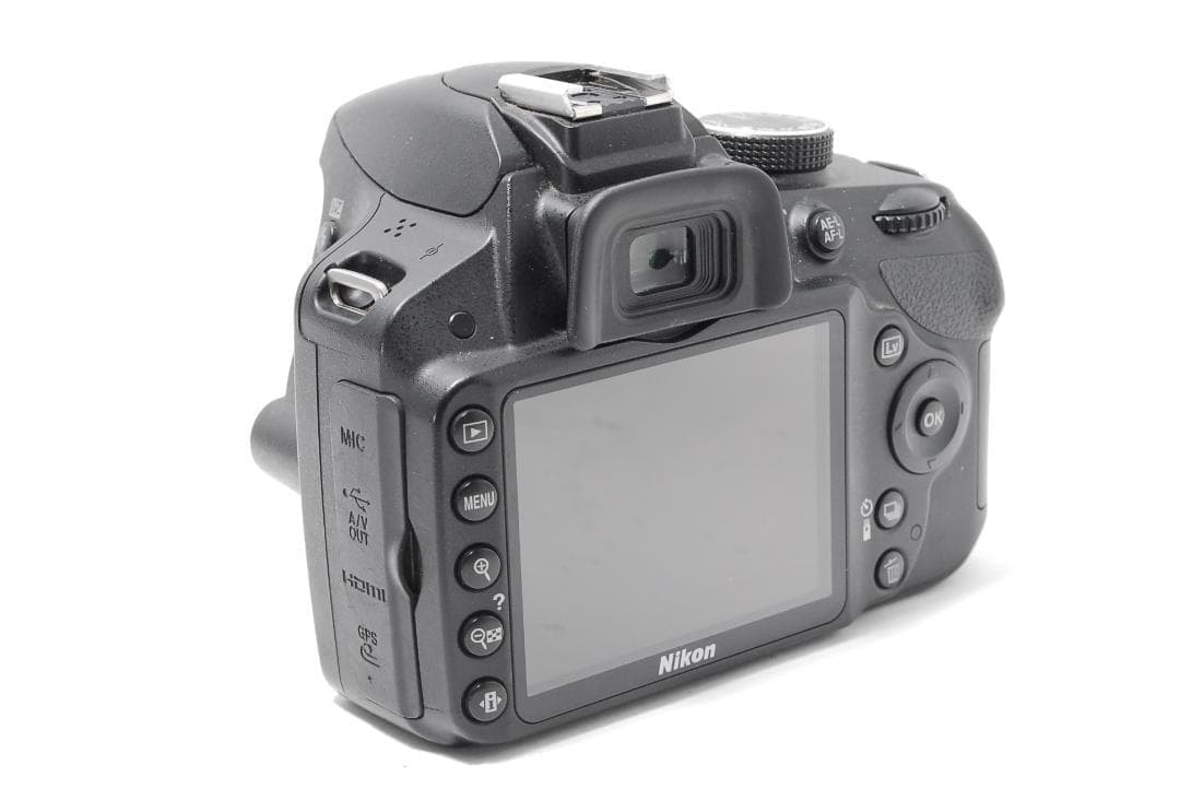 【使用感少　美品】Nikon D3200　スマホ転送　フルHD動画対応
