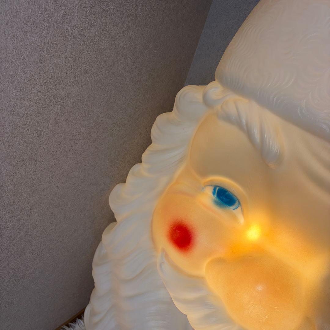 超特大 Empire サンタ フェイス ライト サンタクロース オブジェ