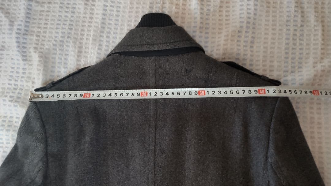 NEIL BARRETT ニールバレット グレー ダブルブレストジャケット