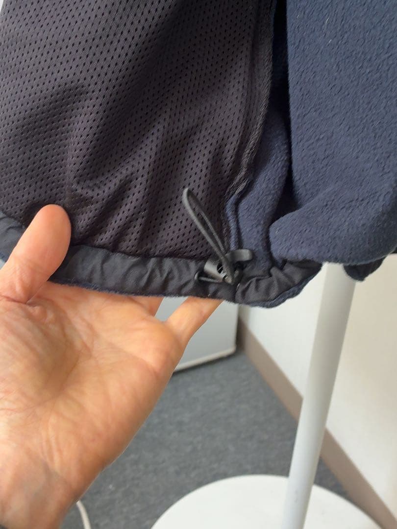 ennoy エンノイ　POLARTEC フリース　ジャケット　ネイビー　24aw