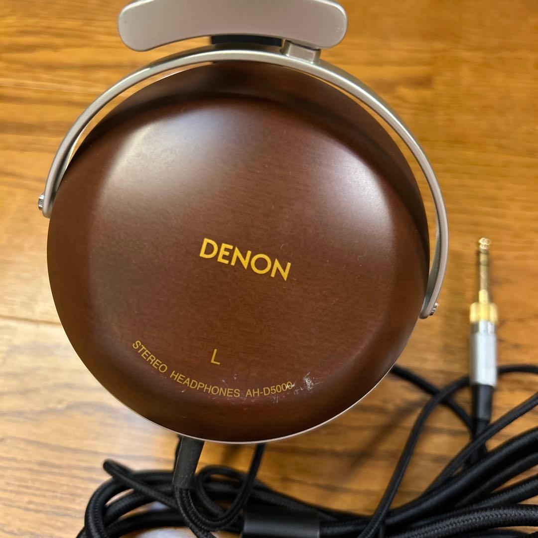 廃盤　美品　DENON AH-D5000 有線ヘッドホン