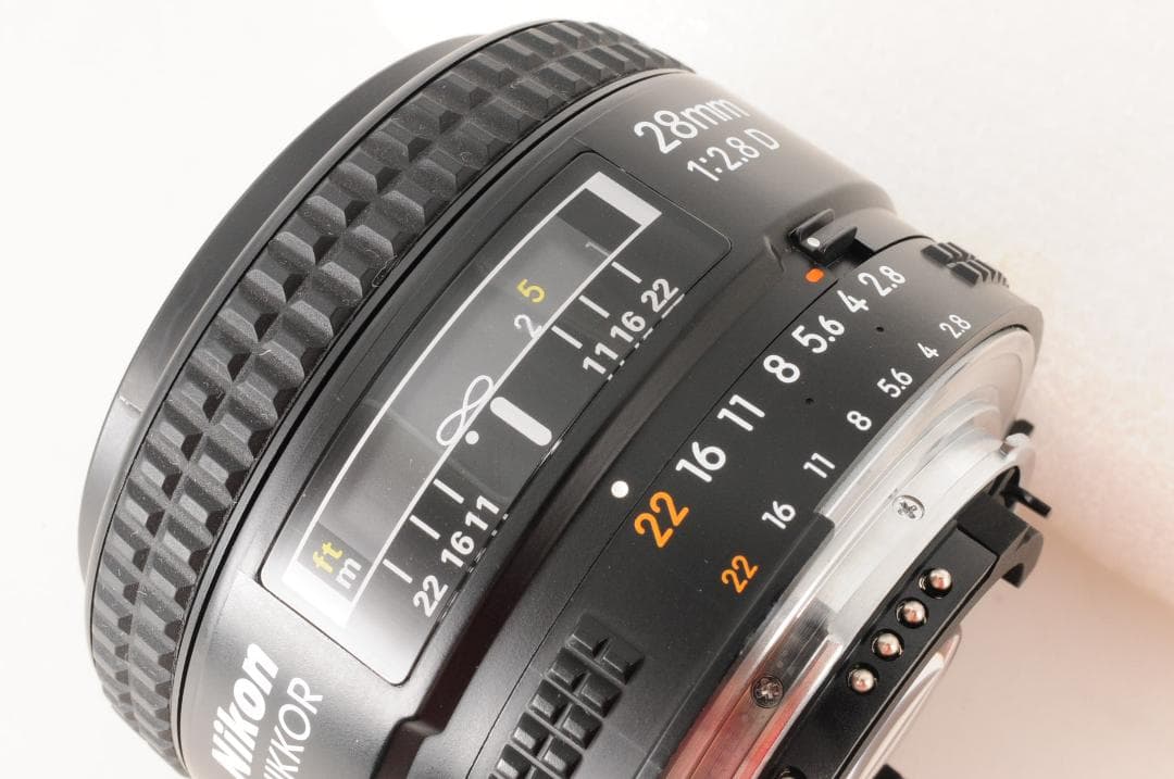 【広角単焦点】Nikon AF nikkor 28mm F2.8 D 美しいボケ