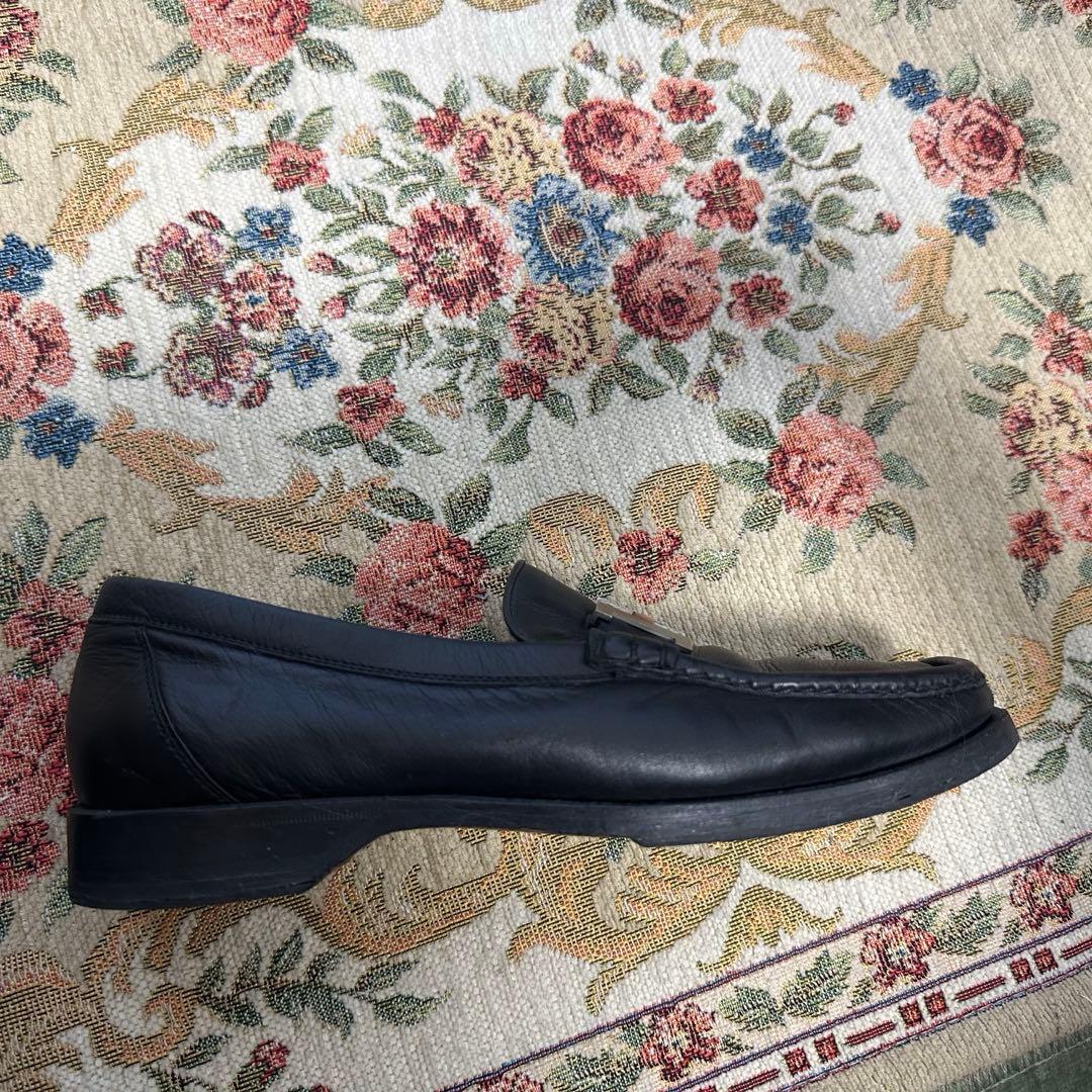 hana様向け　HERMES ローファー　H金具　ブラック　36 1/2