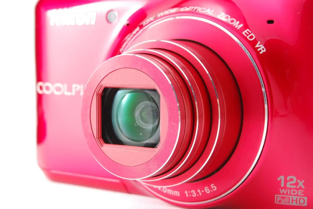 Nikon COOLPIX S6400 赤 動作確認済み