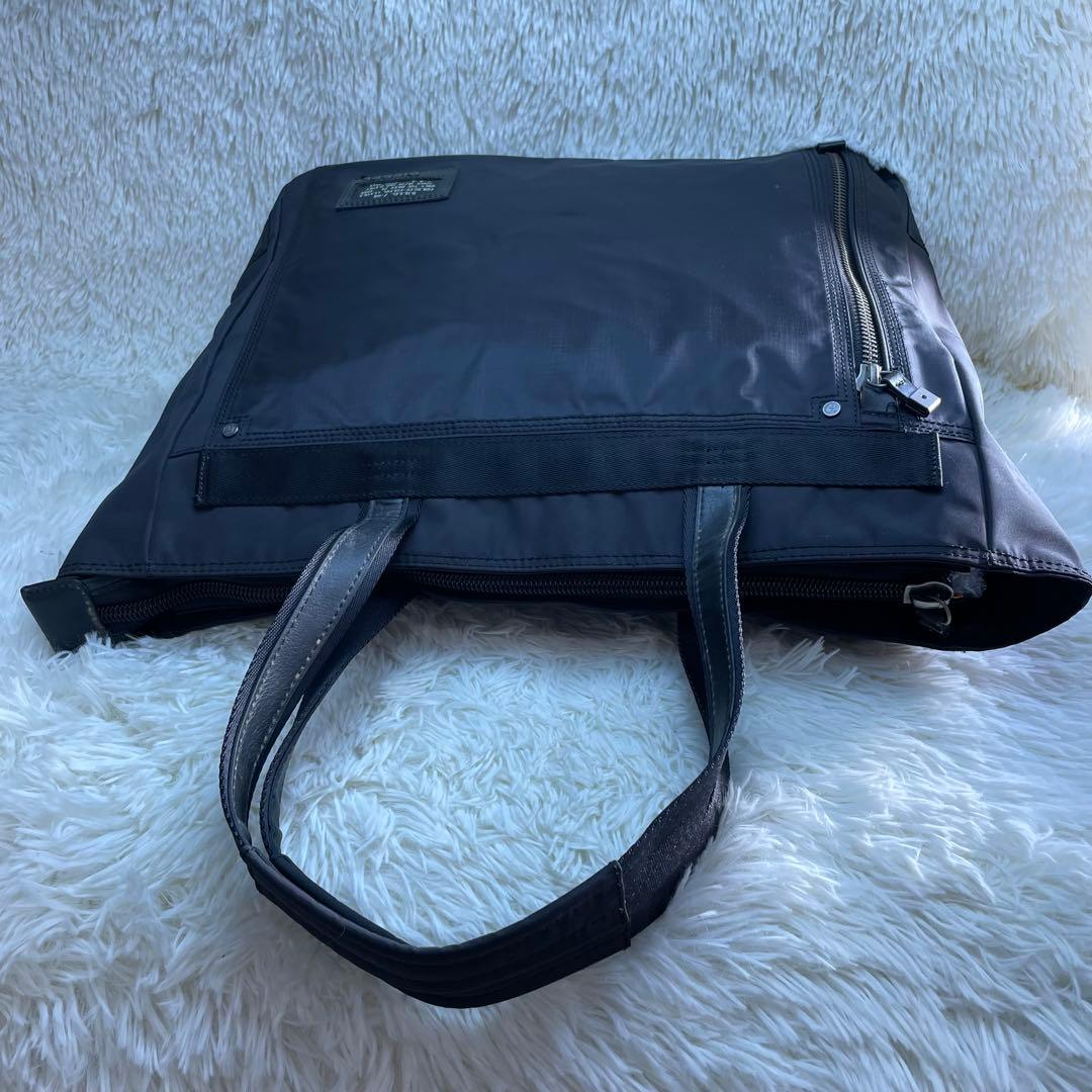 【大容量】ディーゼル トートバッグ A4収納可 ナイロン ブラック 通勤 通学