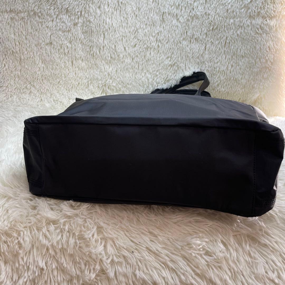 【大容量】ディーゼル トートバッグ A4収納可 ナイロン ブラック 通勤 通学