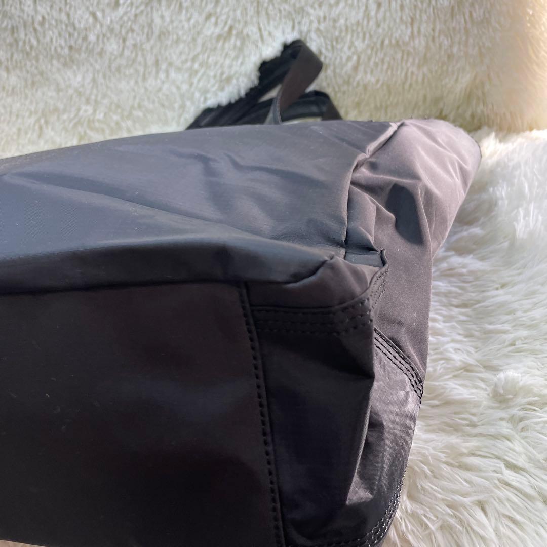 【大容量】ディーゼル トートバッグ A4収納可 ナイロン ブラック 通勤 通学