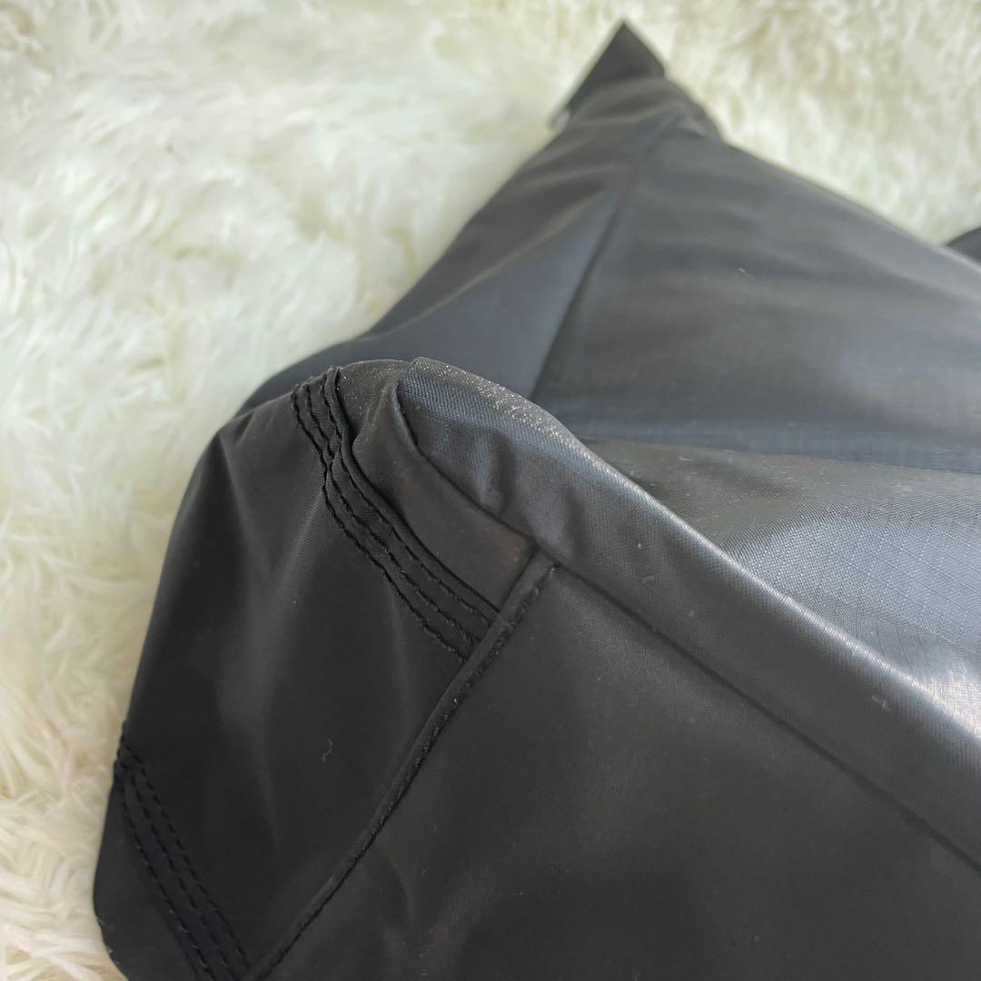 【大容量】ディーゼル トートバッグ A4収納可 ナイロン ブラック 通勤 通学