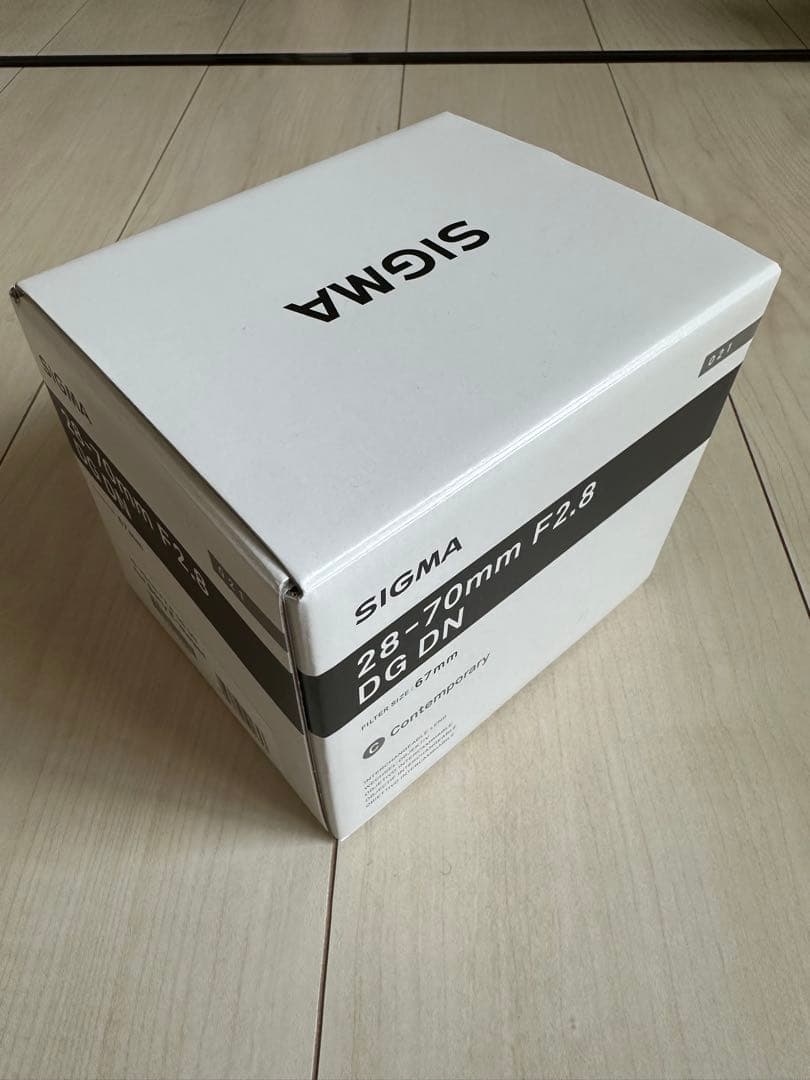 SONY Eマウント SIGMA 28-70mm F2.8 DG DN レンズ