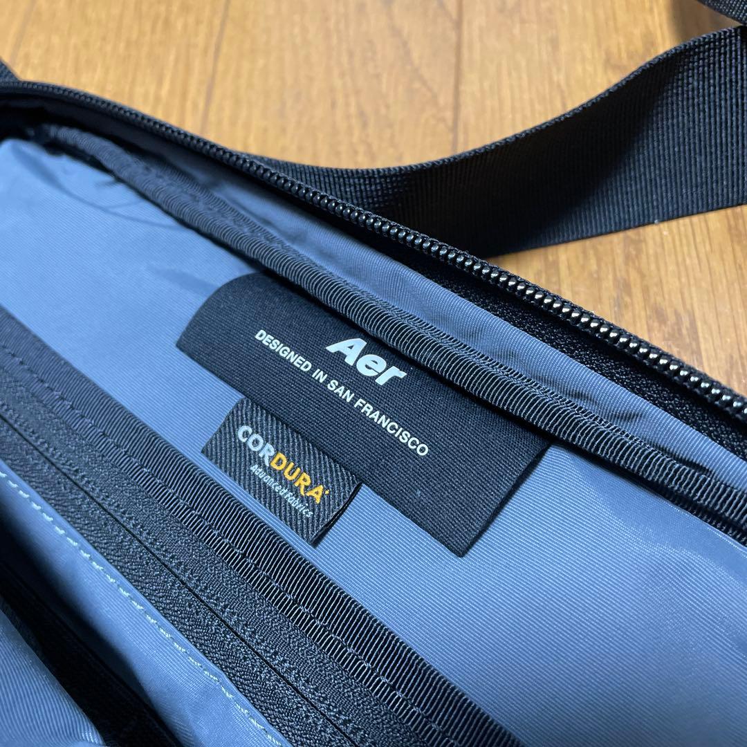 Aer ボディバッグ ブラック コーデュラ