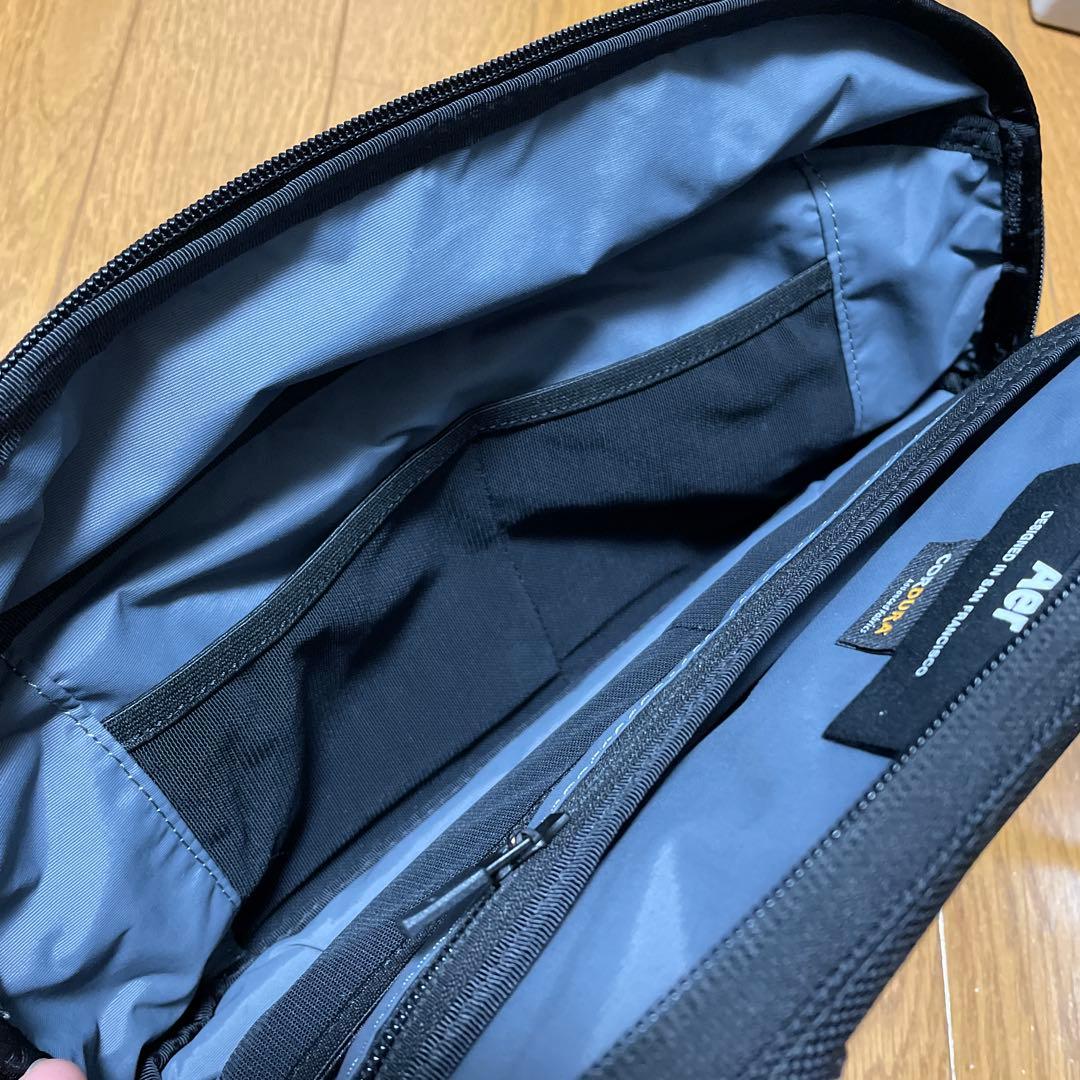 Aer ボディバッグ ブラック コーデュラ