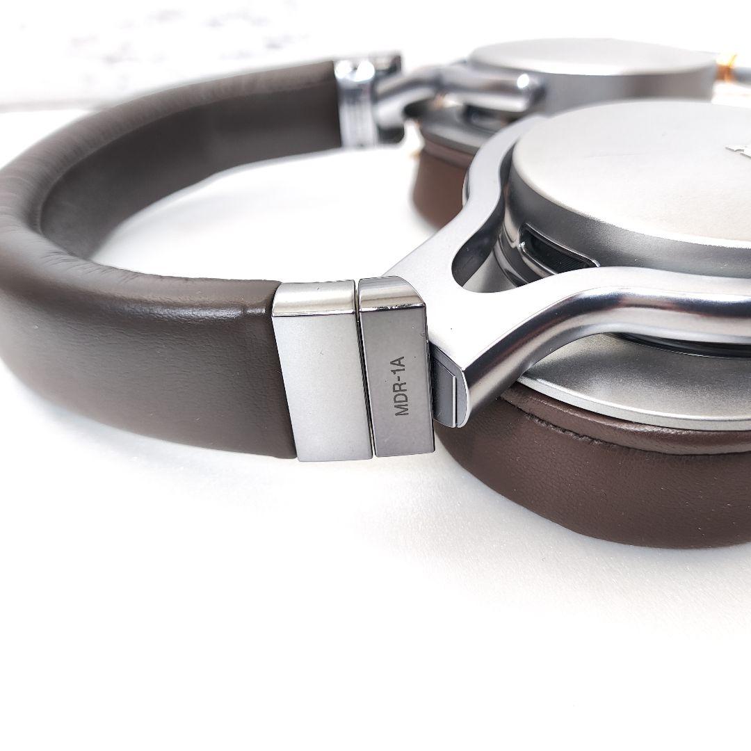 SONY MDR-1A 有線ヘッドホン シルバー