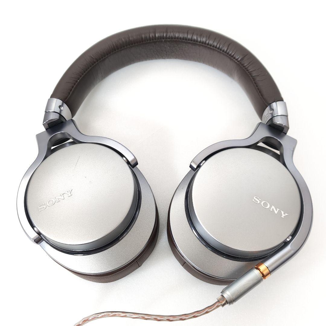SONY MDR-1A 有線ヘッドホン シルバー
