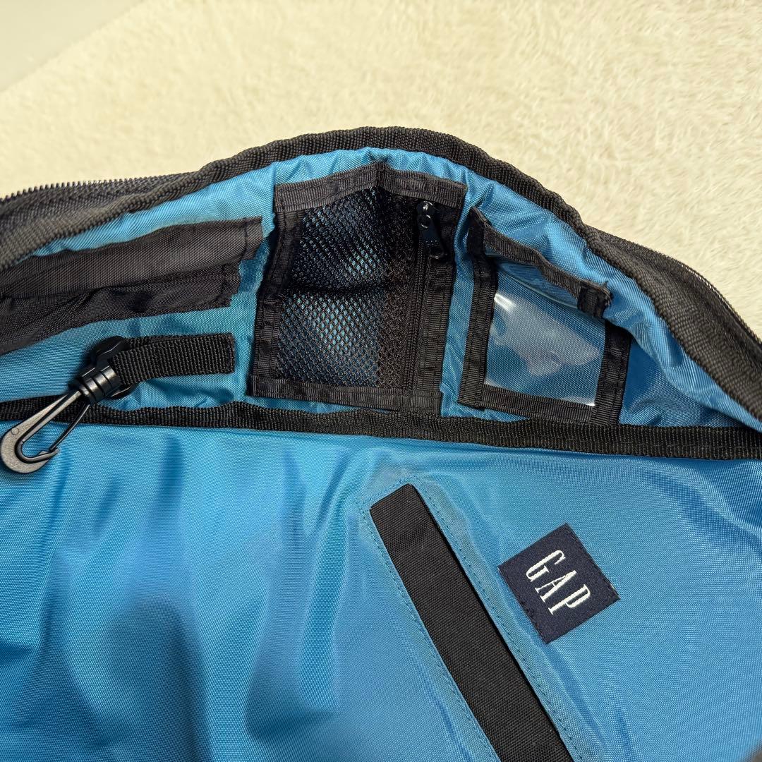 GAP y2k スリングショルダーバッグ グレー 00s