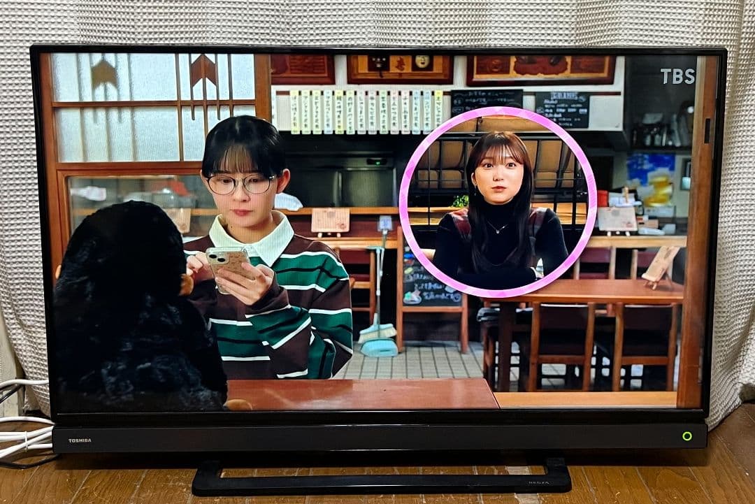 東芝40型地デジ液晶テレビ　フルハイビジョン外付けHDD録画対応　17年製