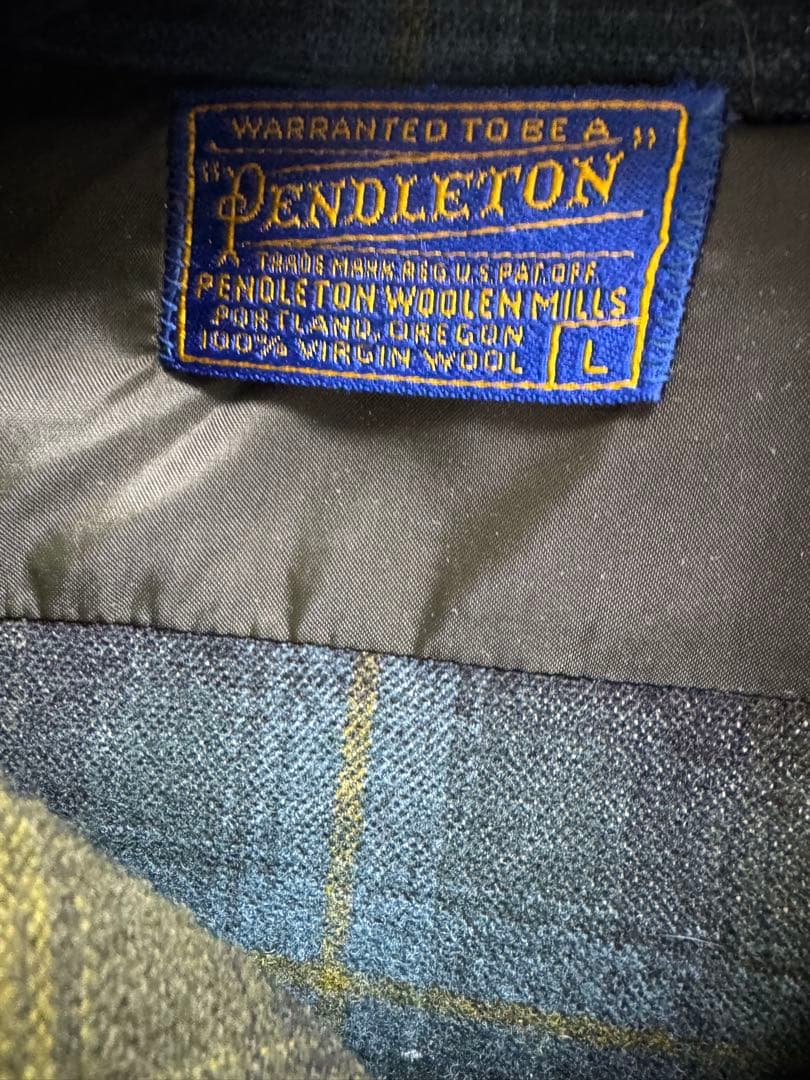 Pendleton チェック柄ネルシャツ Lサイズ