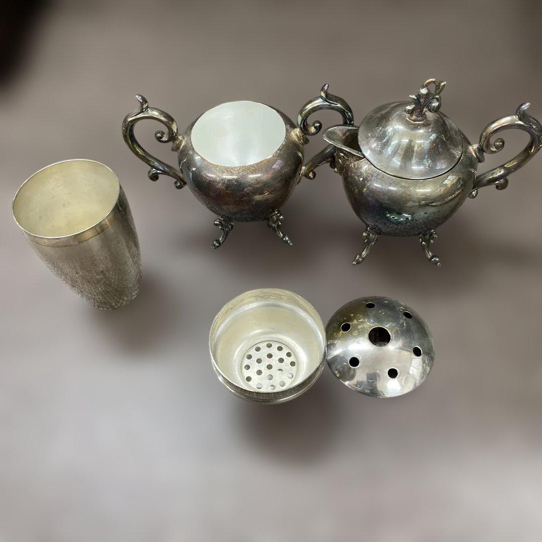 アンティーク　シルバー食器セット