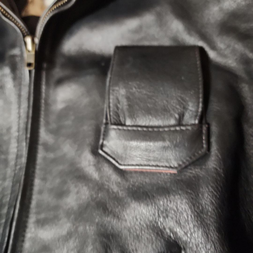 フランス軍 FRENCH BOMBER JACK 本革レザージャケット 短丈