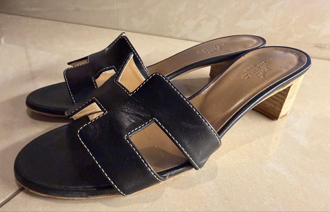 エルメス　オアジス　37 ブラック