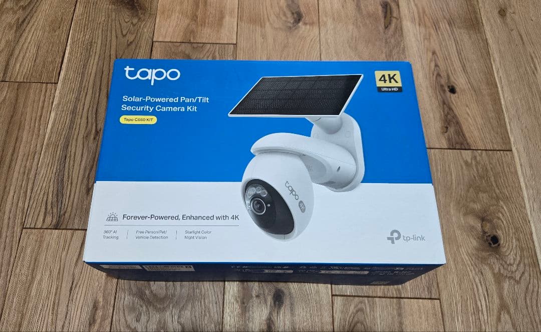 tapo ソーラーパワー防犯カメラキット 4K