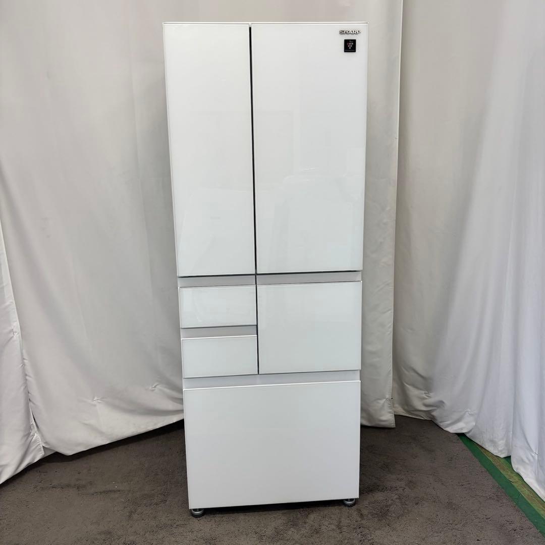★339　シャープ　冷蔵庫　大型　500ℓ級　フレンチドア　設置無料　中古