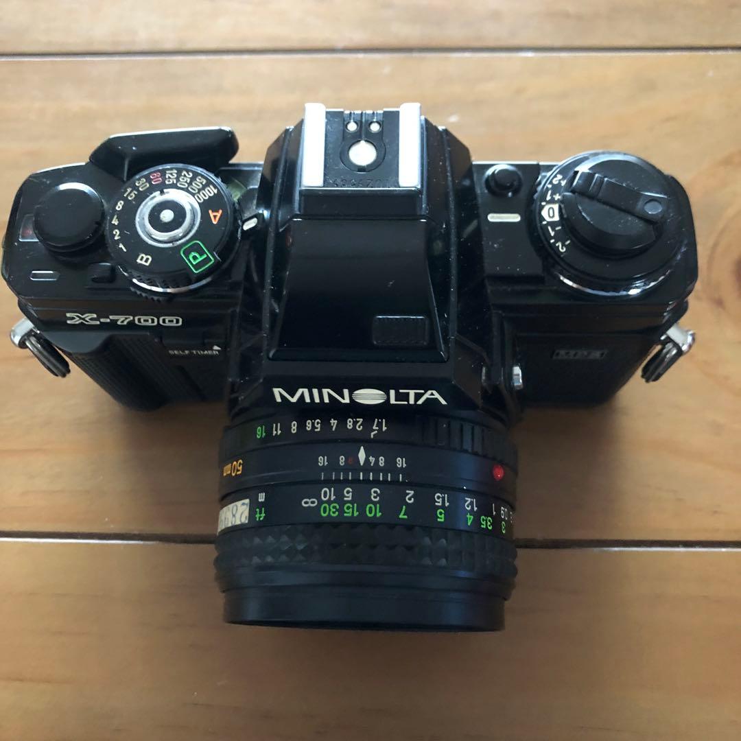 MINOLTA X-700 フィルムカメラ 50mm 単焦点レンズ