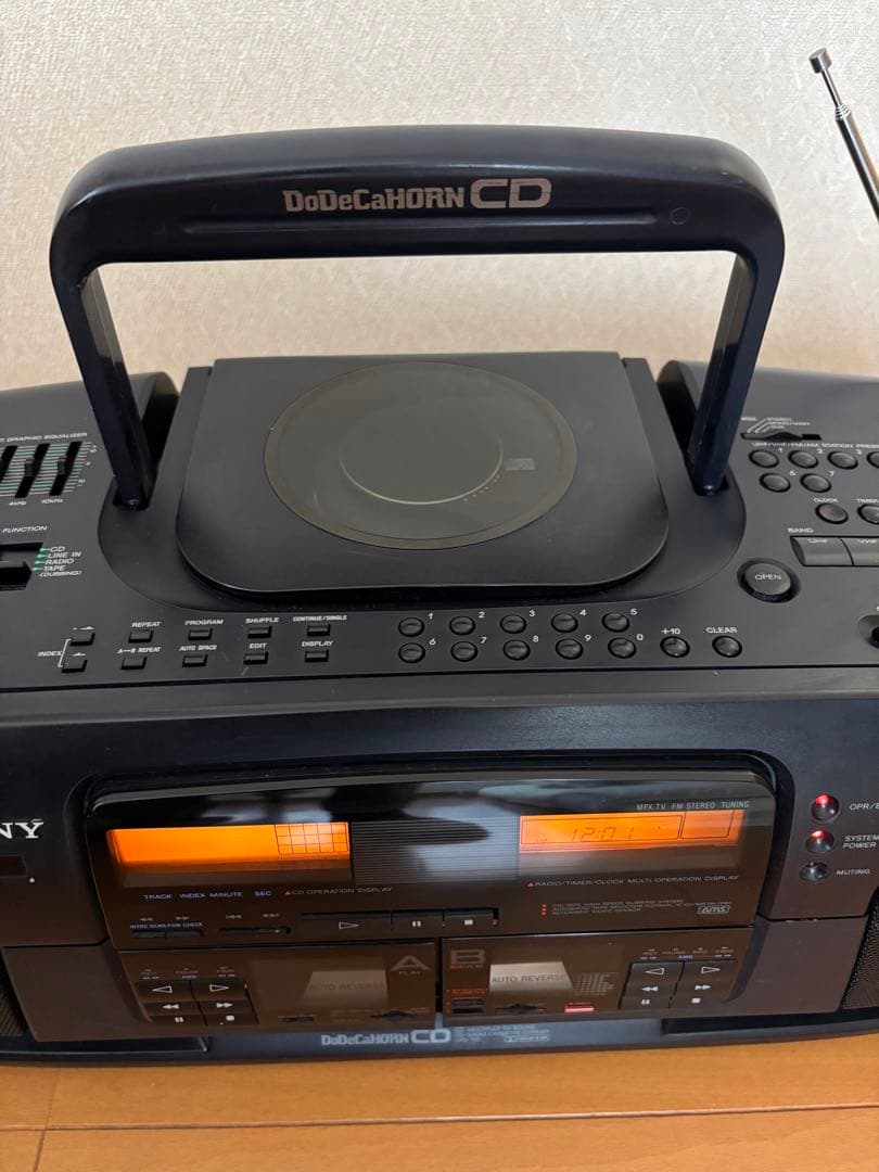 SONY ドデカホーンCD CFD-700 一部ジャンク