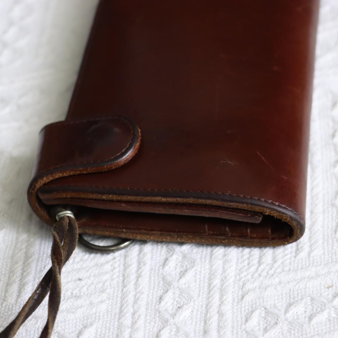 希少！オールレザー　PORTER　ポーター　ロングウォレット　長財布　ブラウン
