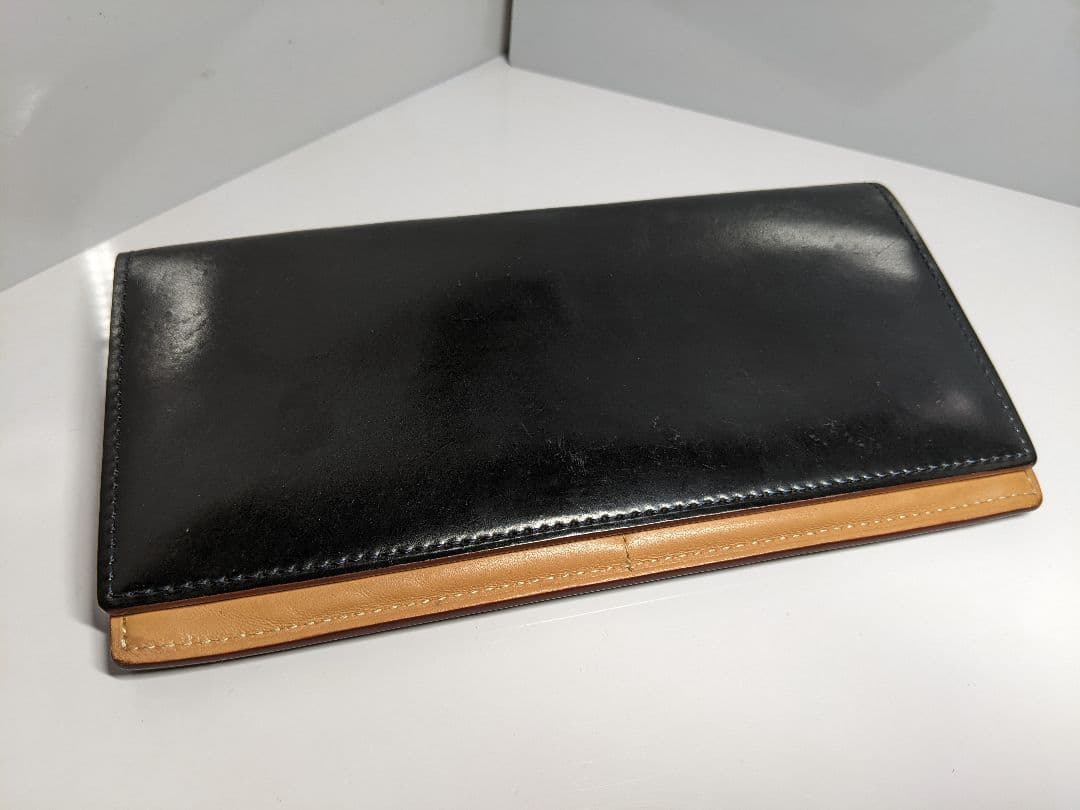 GANZO ガンゾ コードバン ファスナー 小銭入れ 付き 長財布 皮革 国産