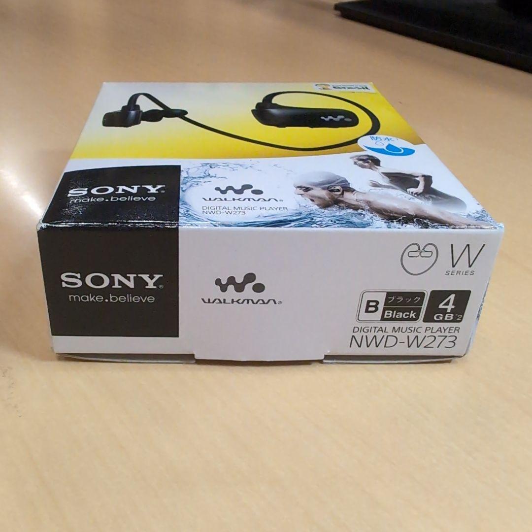 SONY NWD-W273 防水ウォークマン 4GB ヘッドホン一体型