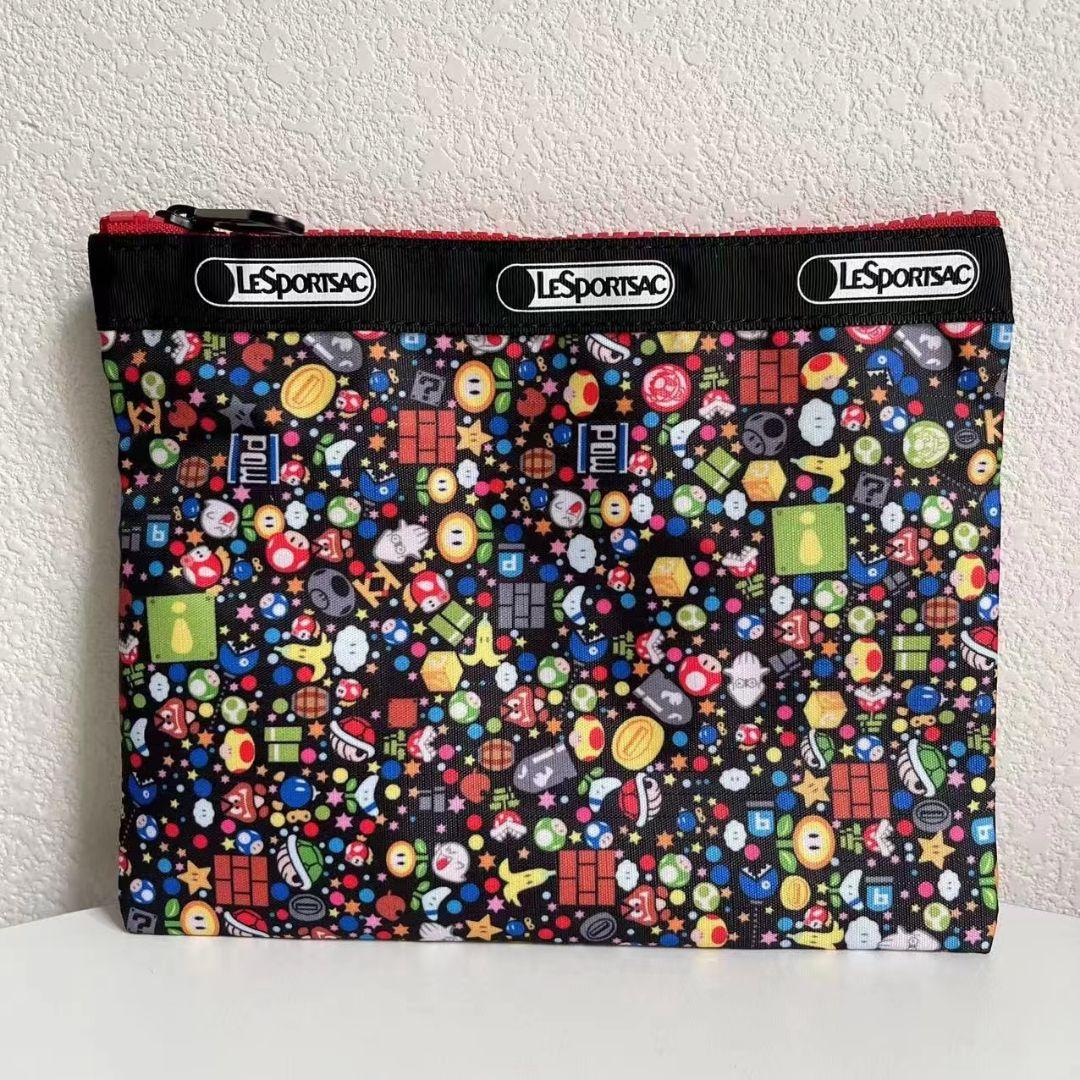 レスポートサック スーパーマリオ Nintendo ボストンバッグ ポーチ2点