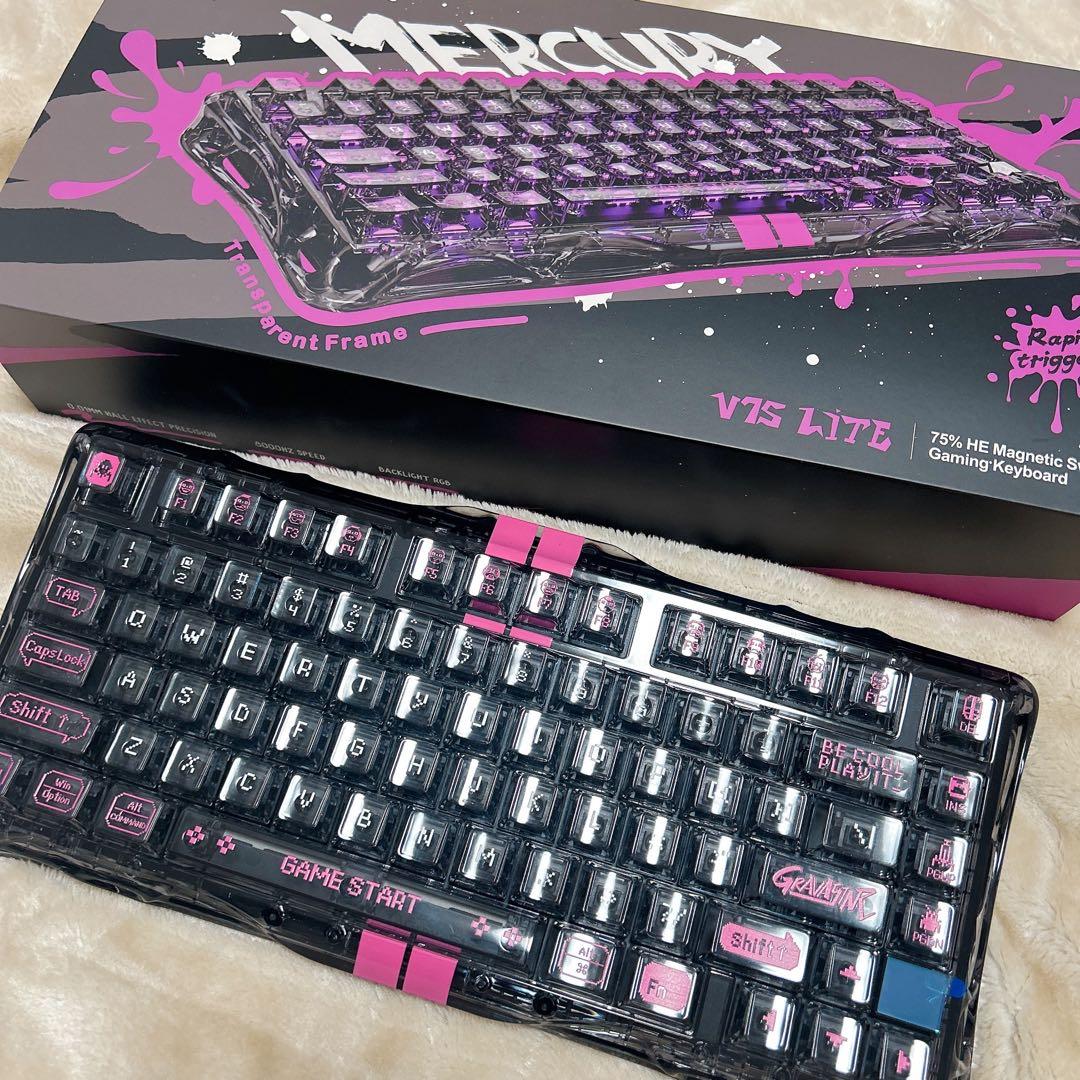 GravaStar Mercury V7S LITE ゲーミングキーボード75%