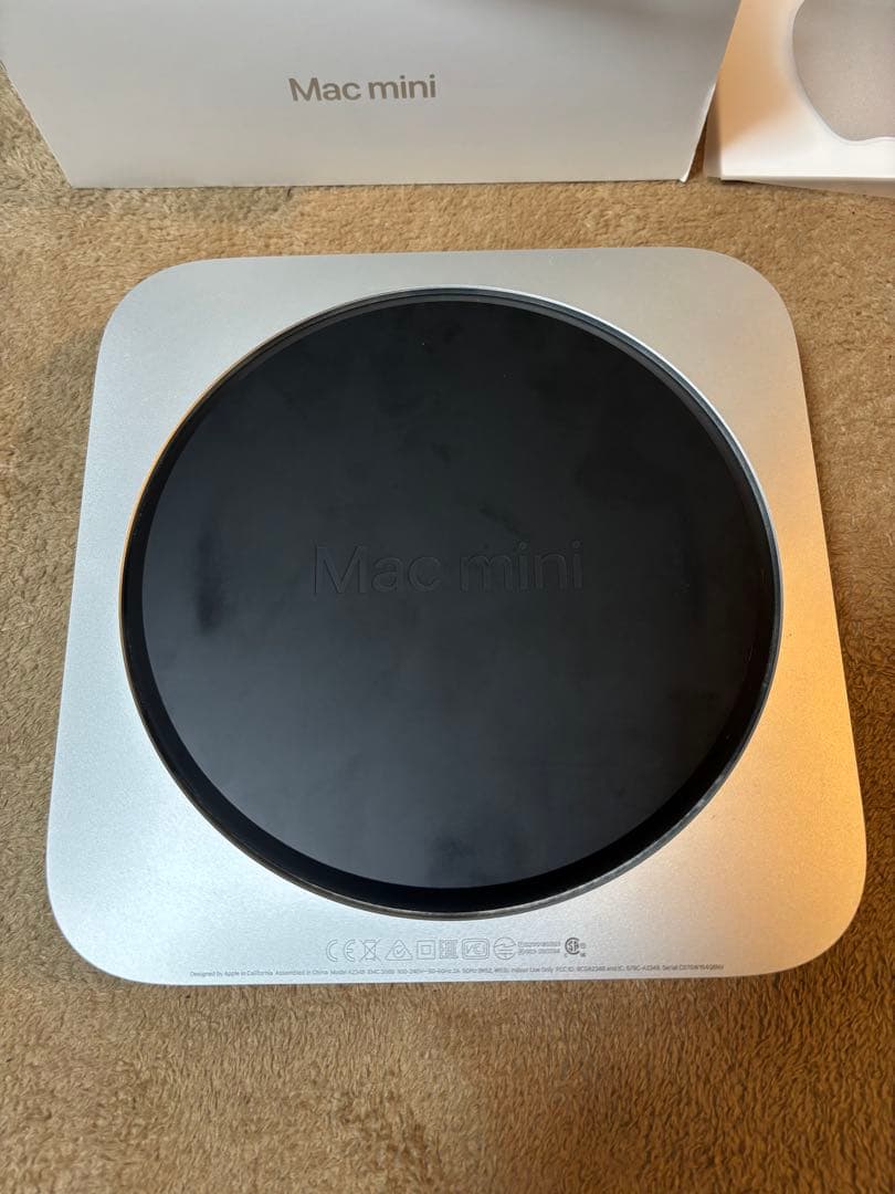 ミニPC Apple Mac mini M1 8GB SSD 256GB 2020