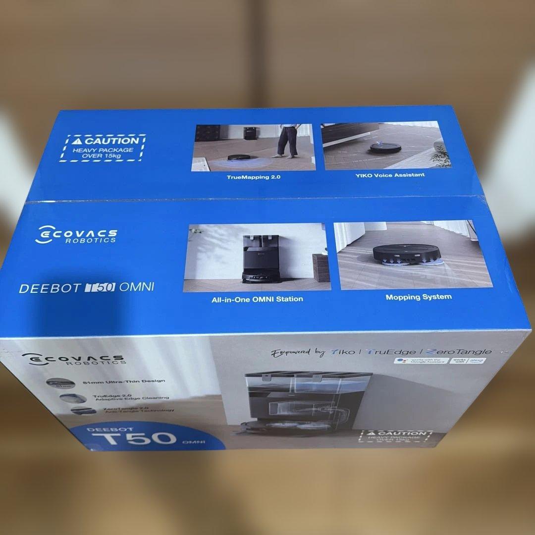 【新品未開封】エコバックス DEEBOT T50 OMNI ロボット掃除機