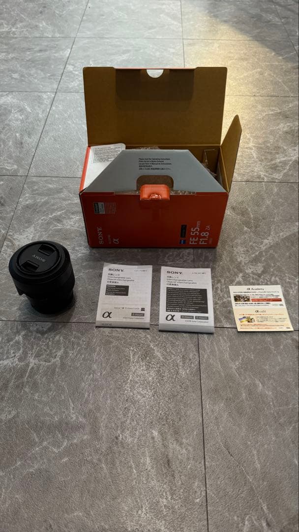 FE55mm F1.8 ZA レンズ