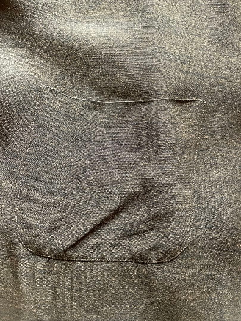 50's PILGRIM レーヨンシャツ　ブラウン