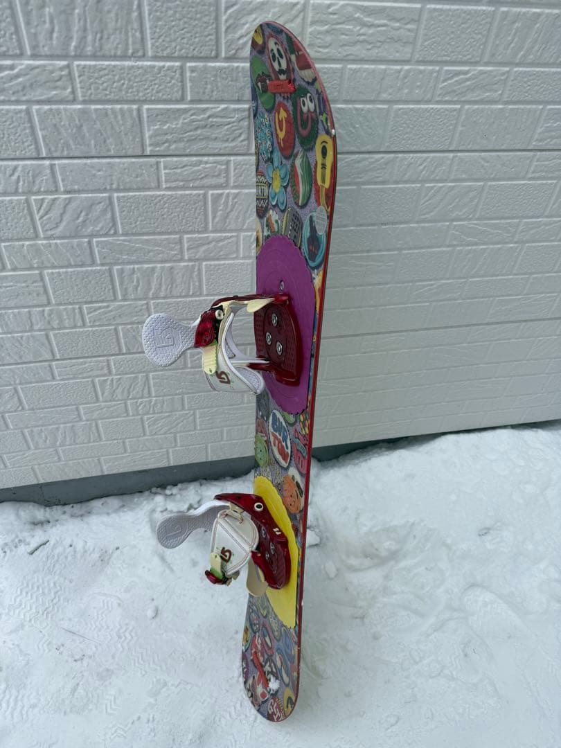 BURTON バートン スノーボード キッズ 120ビンディング付　WAX済