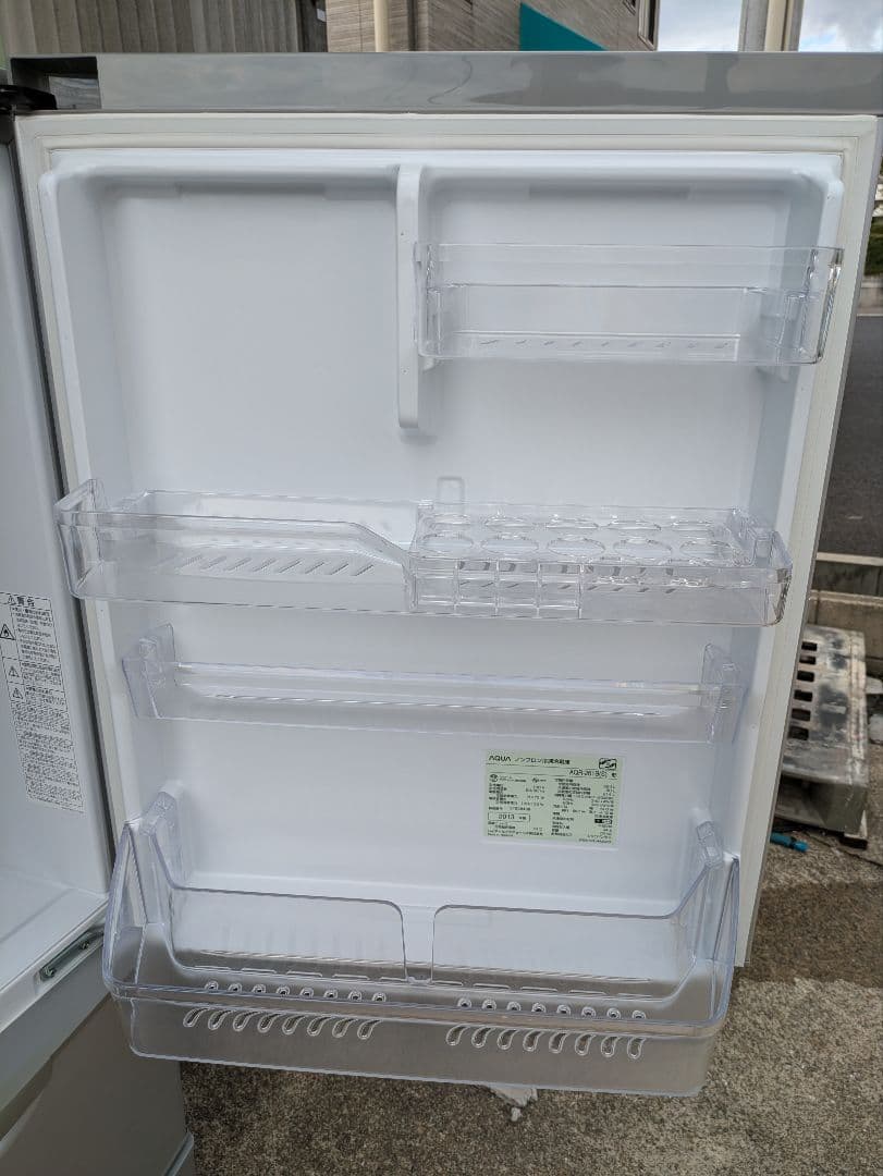 北名古屋引き取り限定 ［437］ アクア 3ドア冷蔵庫 264L 2013年製