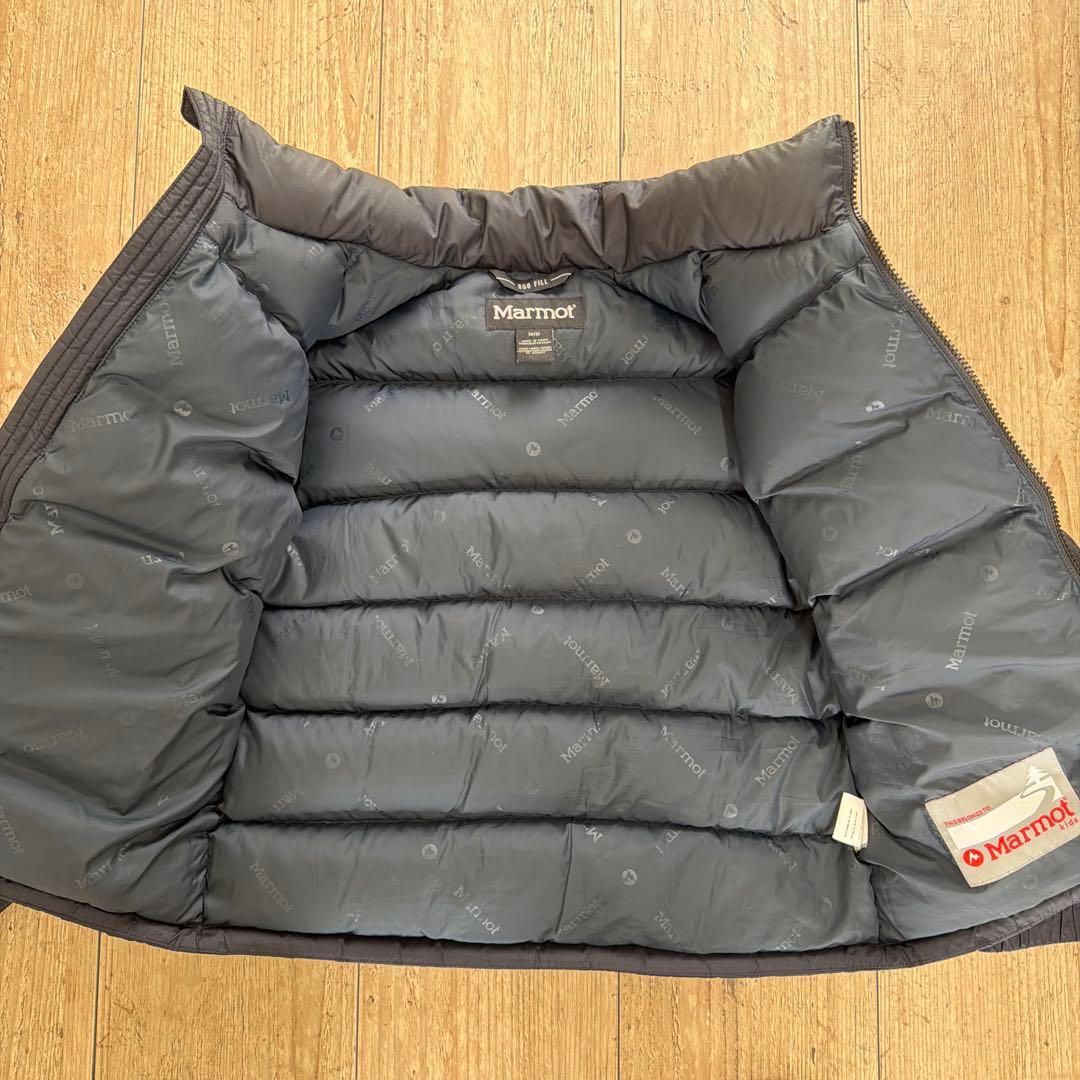 Marmot 650フィル ダウンジャケット ブラック　M 肉厚