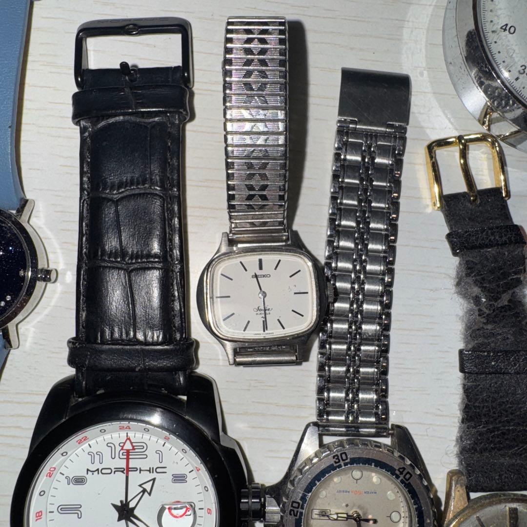 動作未確認　ジャンク品　時計13点セット 懐中時計含む