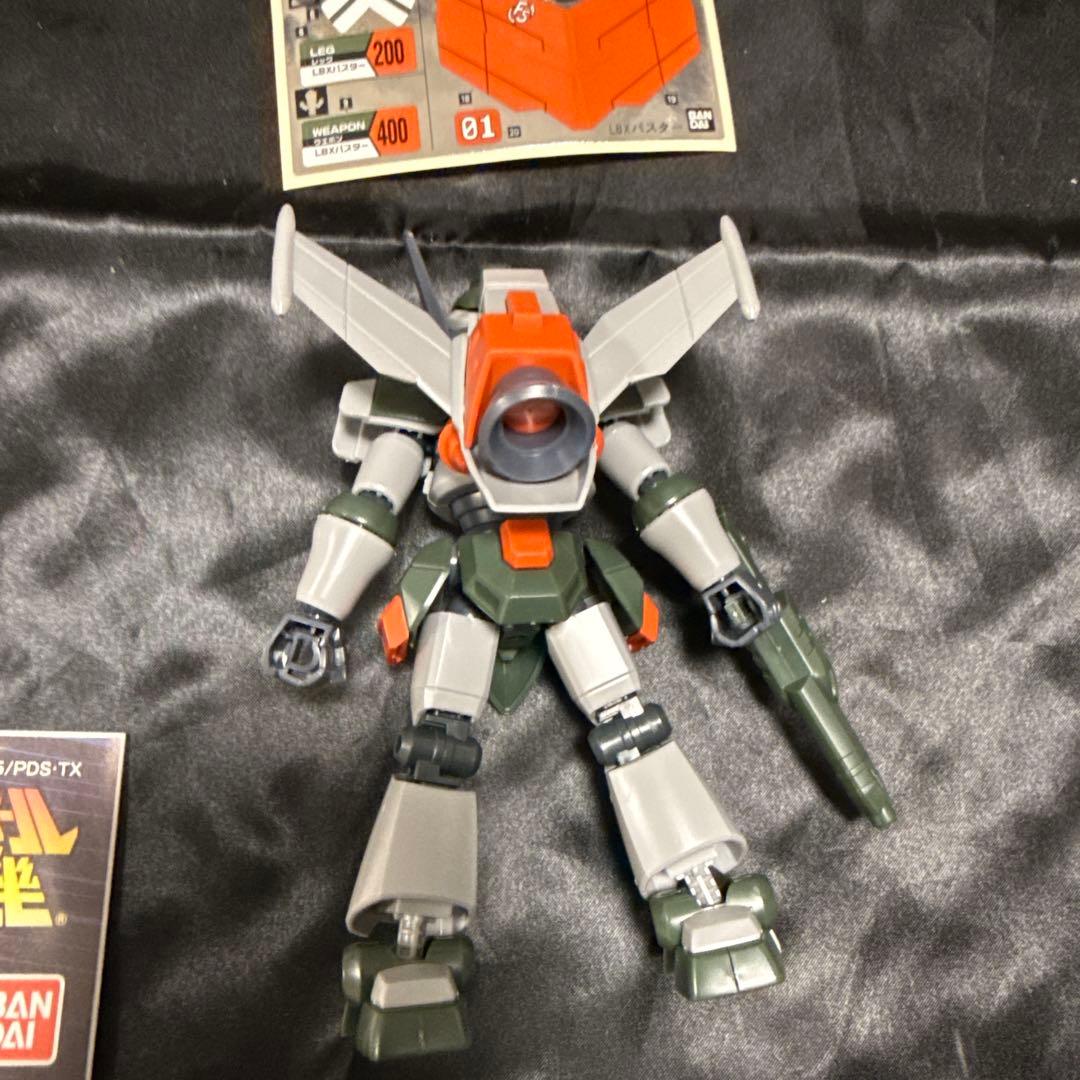 ダンボール戦機　プロト・I、バスター×2