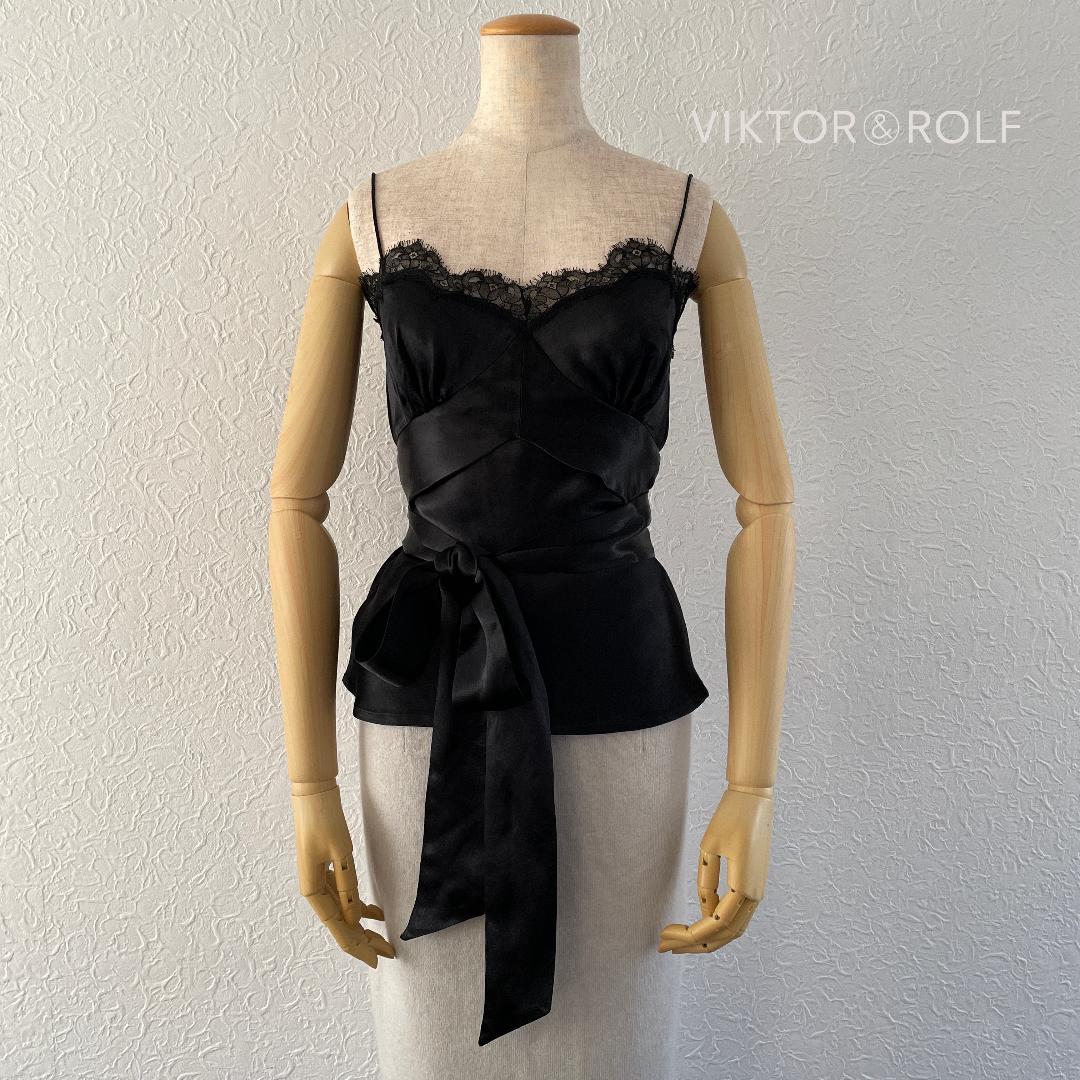 VIKTOR&ROLF ヴィクターアンドロルフ キャミ リボン レース 38