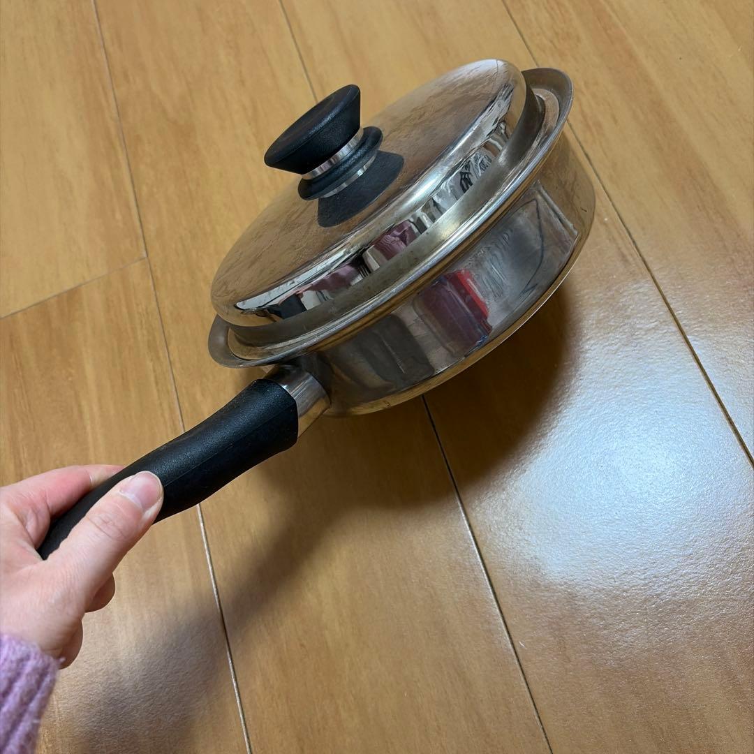 Amwayステンレス製鍋 蓋付き