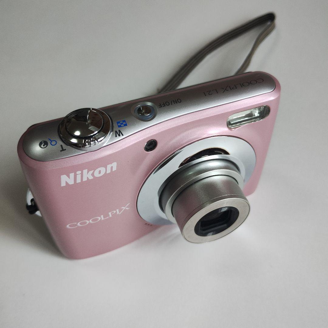 【美品 動作確認済み】NIKON COOLPIX L21 デジタルカメラ